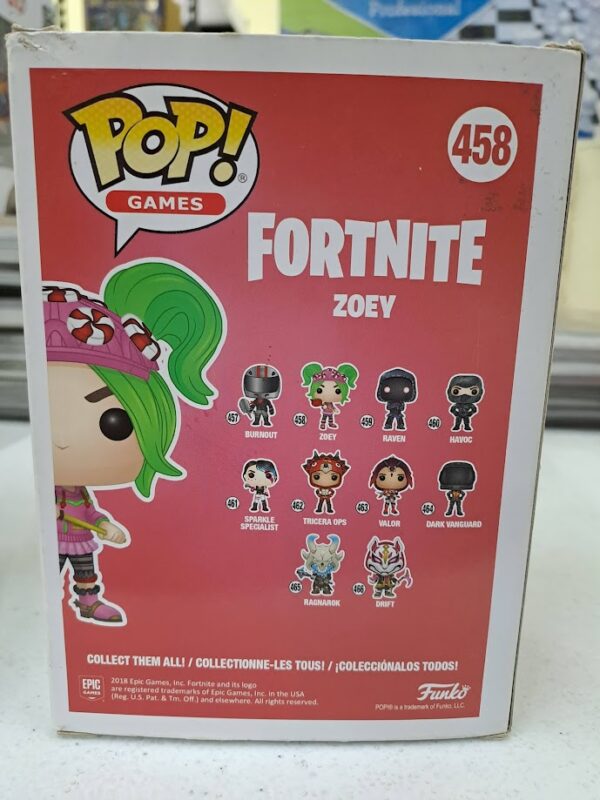 Funko Pop Fortnite -Zoey- #458 - Imagen 3