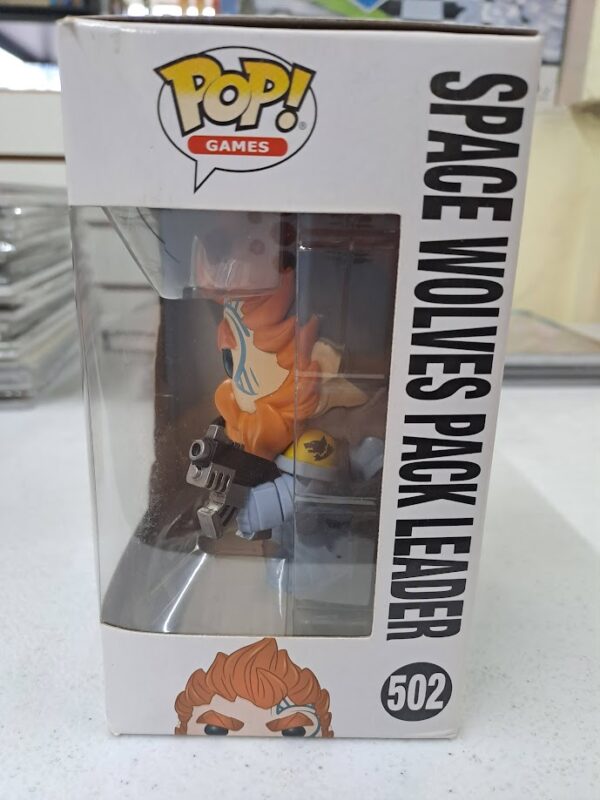 Funko Pop Warhammer 40,000 -Space Wolves Pack Leader- #502 - Imagen 3