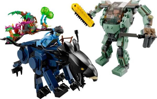 Lego Avatar -Neytiri y Thanator vs. Quaritch con Armadura AMP- - Imagen 2