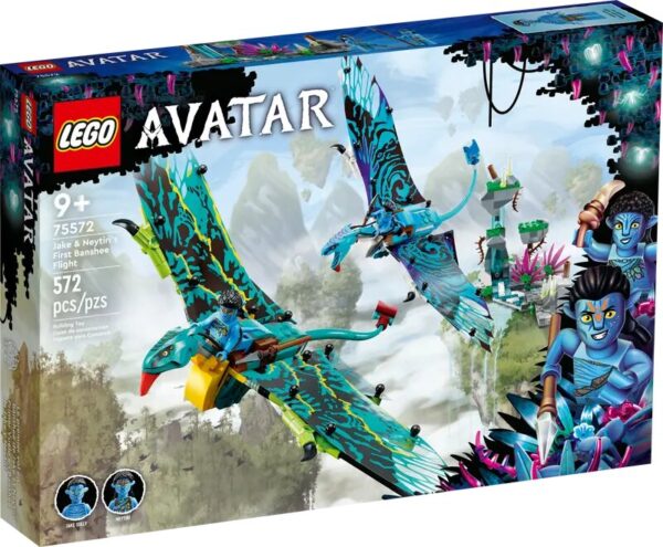 Lego Avatar -Primer Vuelo en Banshee de Jake y Neytiri-