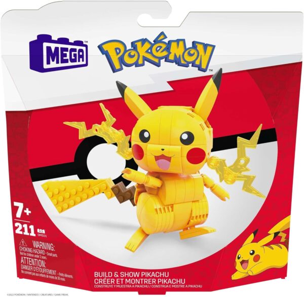 Mega Construx Pokémon Pikachu Mediano