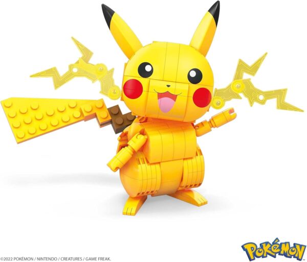 Mega Construx Pokémon Pikachu Mediano - Imagen 2