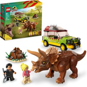 Lego Jurassic World Análisis del Triceratops