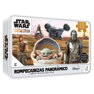 Rompecabezas Novelty Star Wars The Mandalorian Panorámico 3 en 1